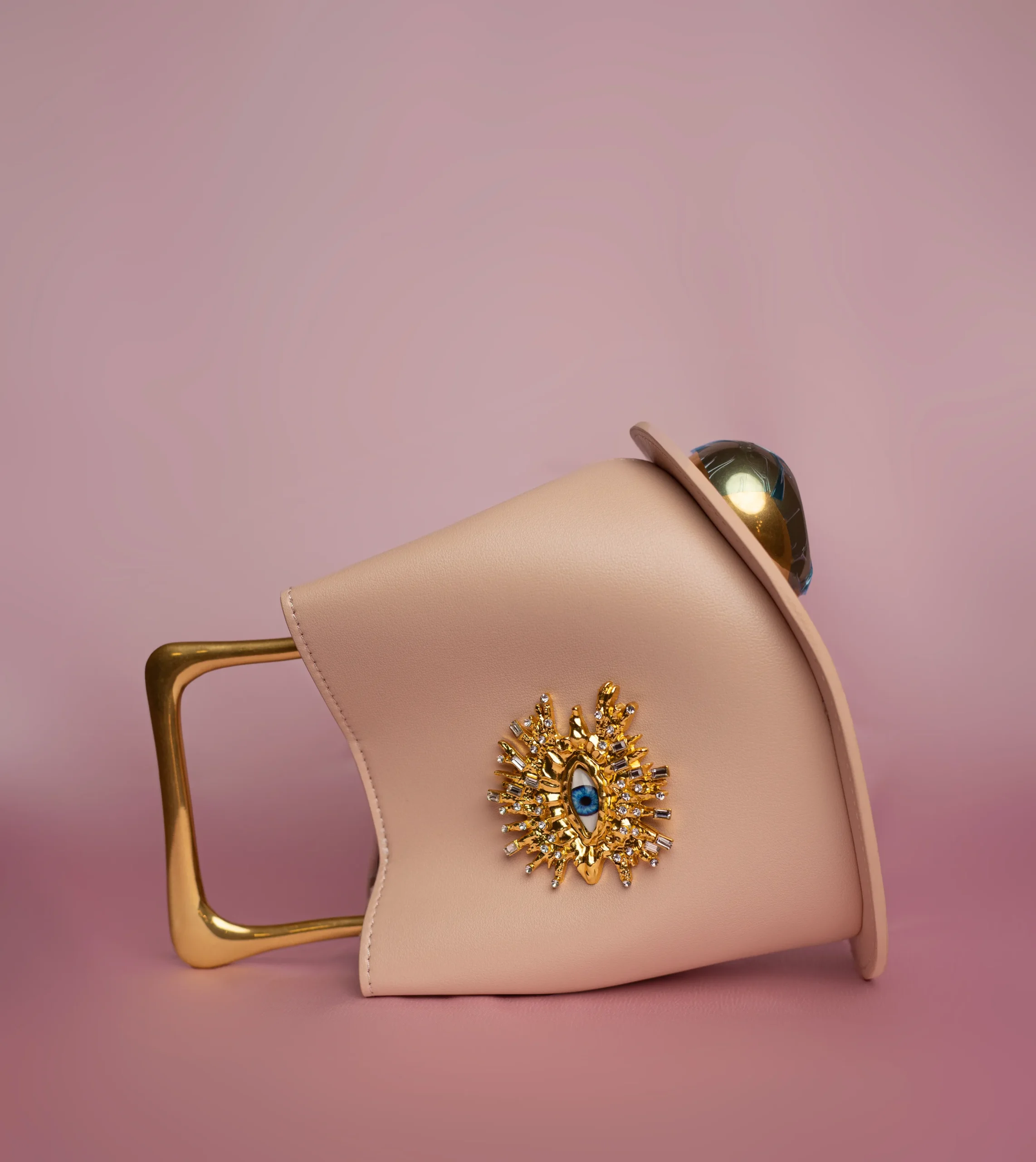 GUARDIAN GAZE – CHARM PINK ON GOLD - Image 6